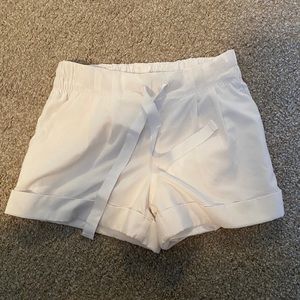 White Lululemon Shorts